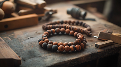 制作検証｜希少樹材のブレスレット