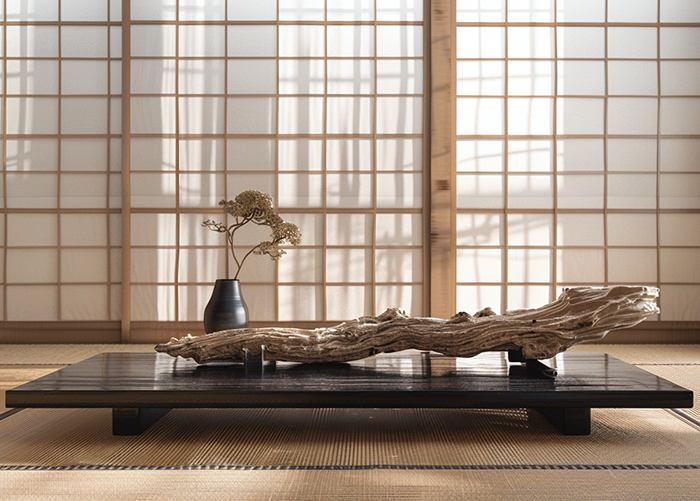 朽ち木 オブジェ